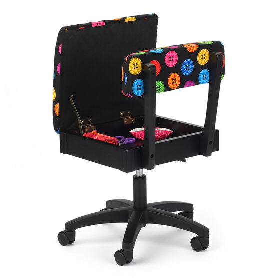 Arrow Hydraulic Sewing Craft Chair Buttons Upholstery