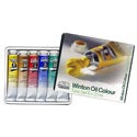 Winsor & Newton Introductory Oil Paint Set, includes 6 21mL tubes