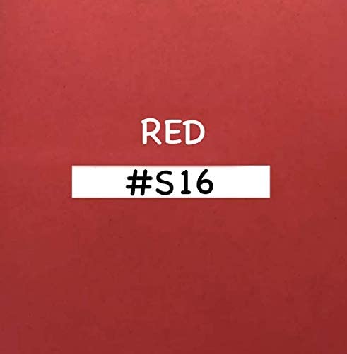 100 Origami Paper Double Sided Color Red 3x3 inches Square Easy Fold Paper for Folding Paper, Origami Cranes, Scrapbook Paper (#S16 Red)