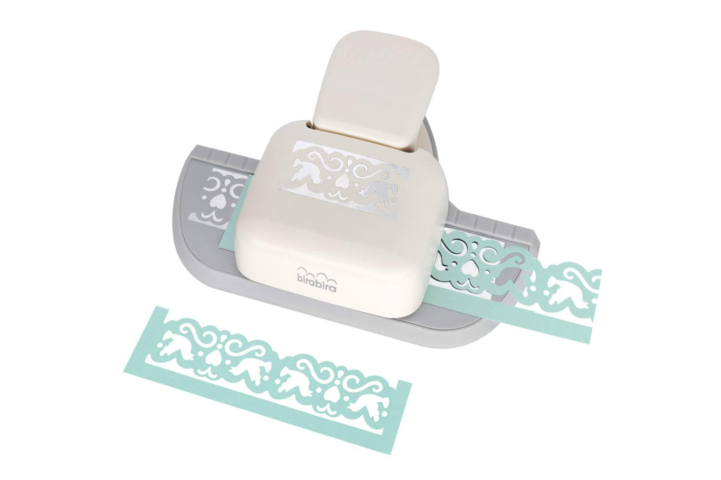 Bira Craft Deep Edger Border Craft Punch for Scrapbooking(Dots and Flourish)