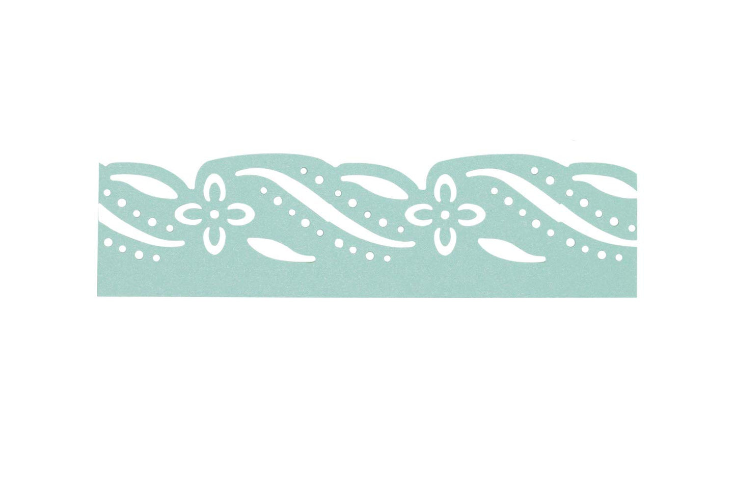 Bira Craft Deep Edger Border Craft Punch for Scrapbooking(Dots and Flourish)