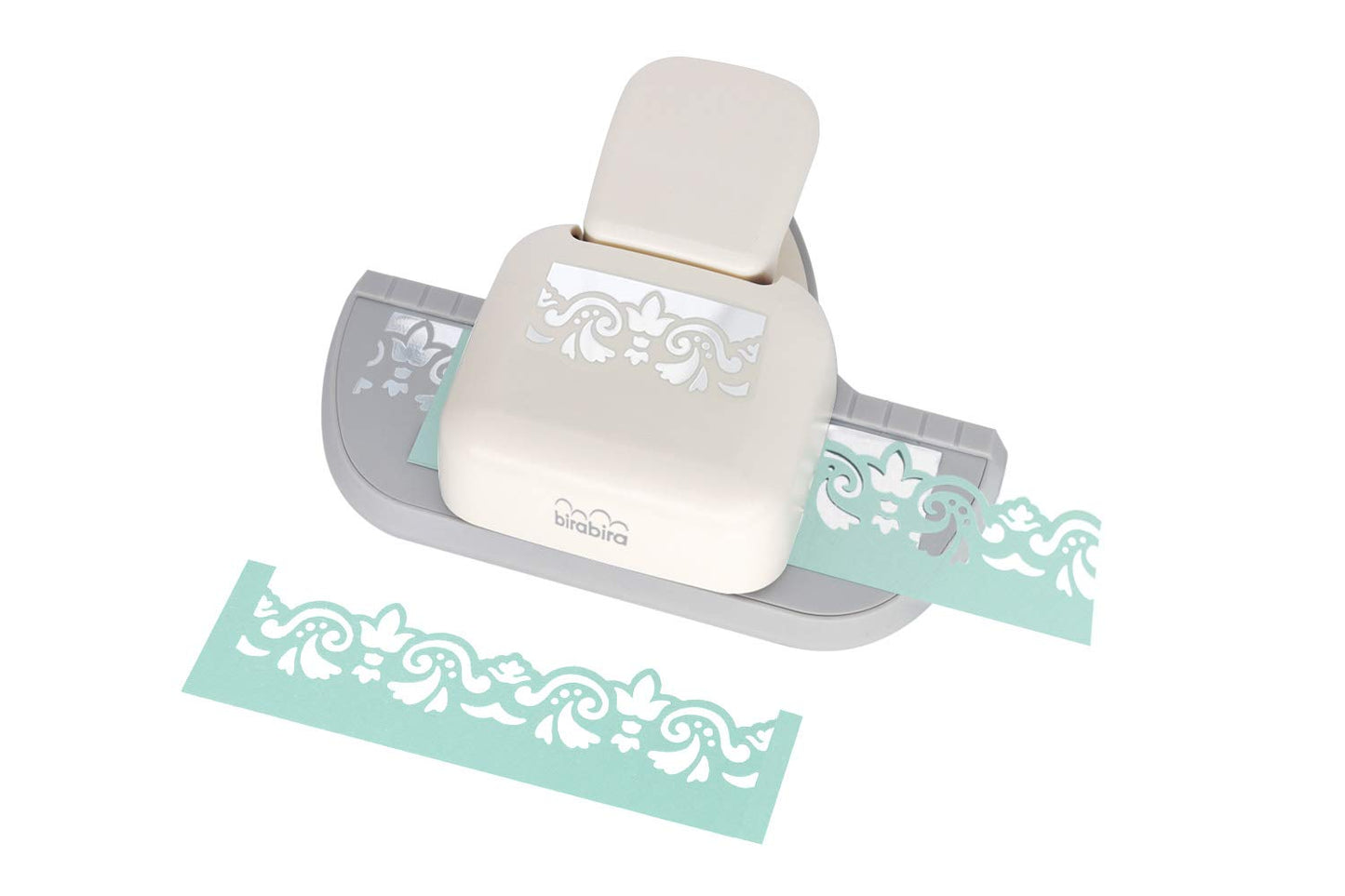 Bira Craft Deep Edger Border Craft Punch for Scrapbooking(Dots and Flourish)