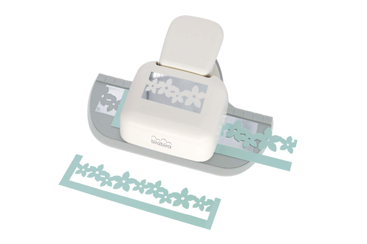 Bira Craft Deep Edger Border Craft Punch for Scrapbooking(Dots and Flourish)