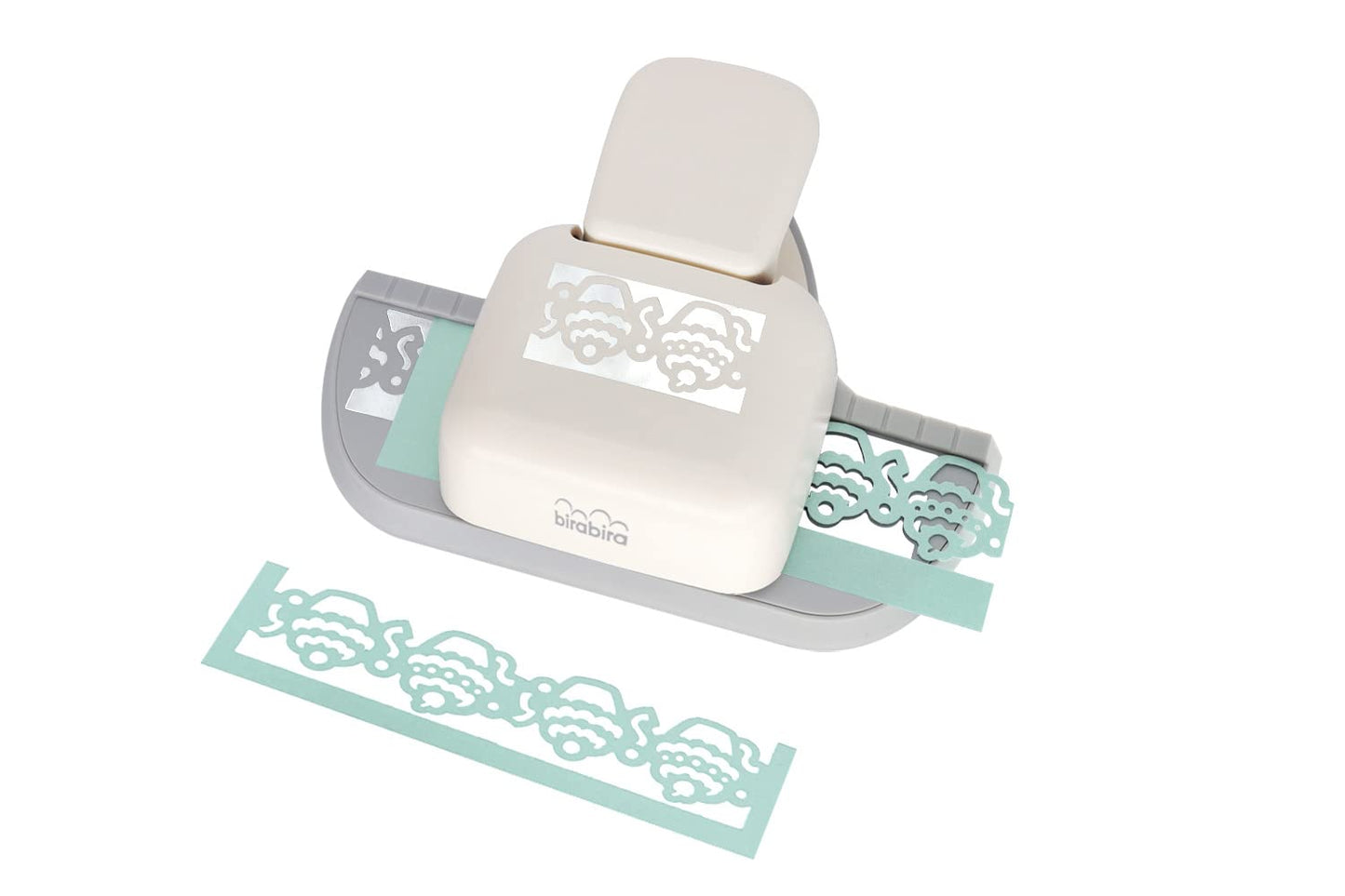 Bira Craft Deep Edger Border Craft Punch for Scrapbooking(Dots and Flourish)