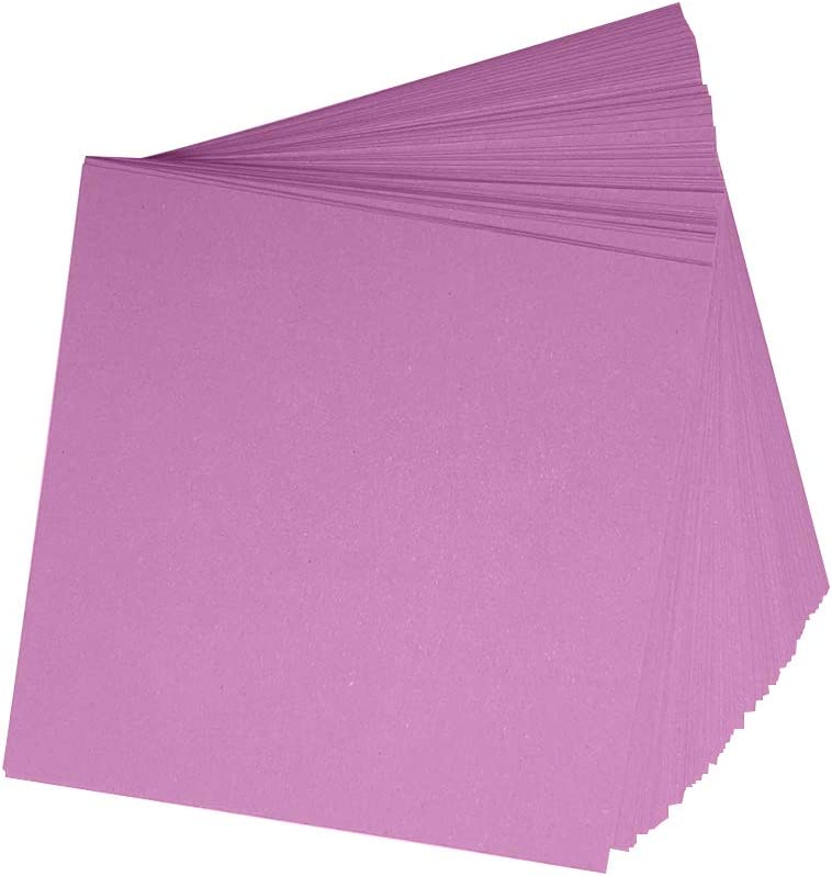 100 Origami Paper Double Sided Color Red 3x3 inches Square Easy Fold Paper for Folding Paper, Origami Cranes, Scrapbook Paper (#S16 Red)