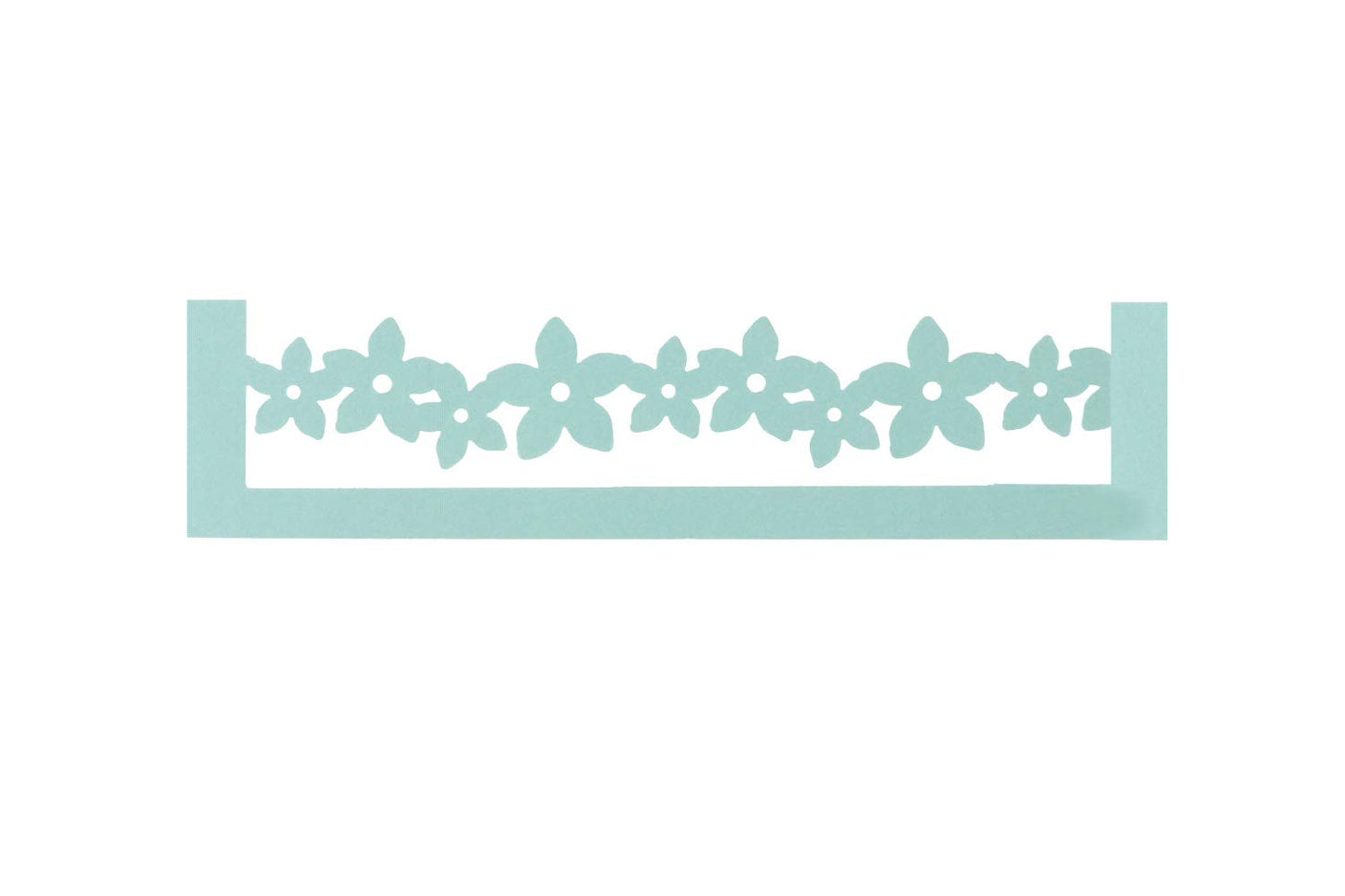 Bira Craft Deep Edger Border Craft Punch for Scrapbooking(Dots and Flourish)