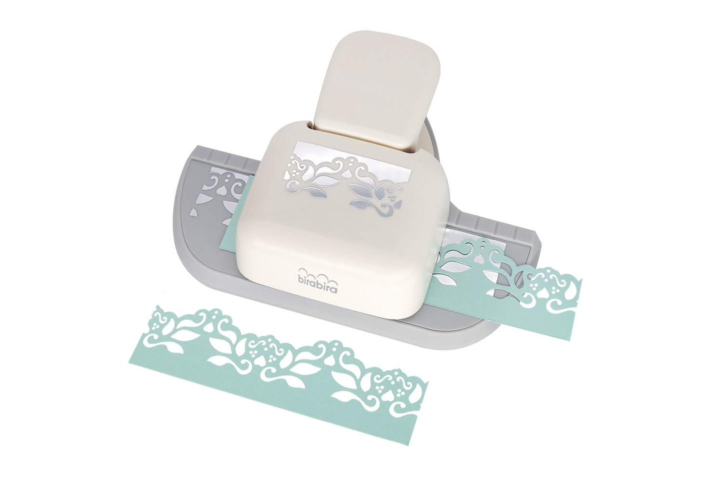 Bira Craft Deep Edger Border Craft Punch for Scrapbooking(Dots and Flourish)