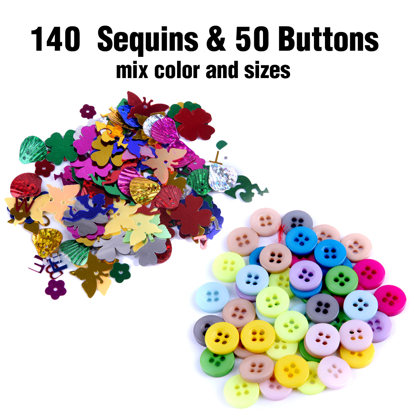 EpiqueOne 1090 Piece Kids Arts & Crafts Supplies with Pipe Cleaners, Pom Poms, and Googly Eyes