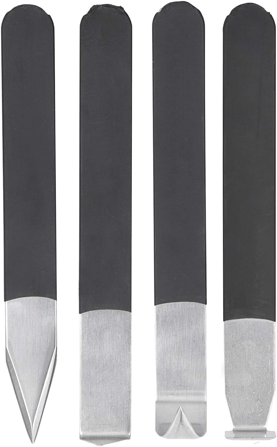 4Pcs Pottery Clay Sculpture Carving Tools Set, Trimming Knife Hand-Made Clay Art Craft Modelling Carving for Clay Pottery, Sculpture