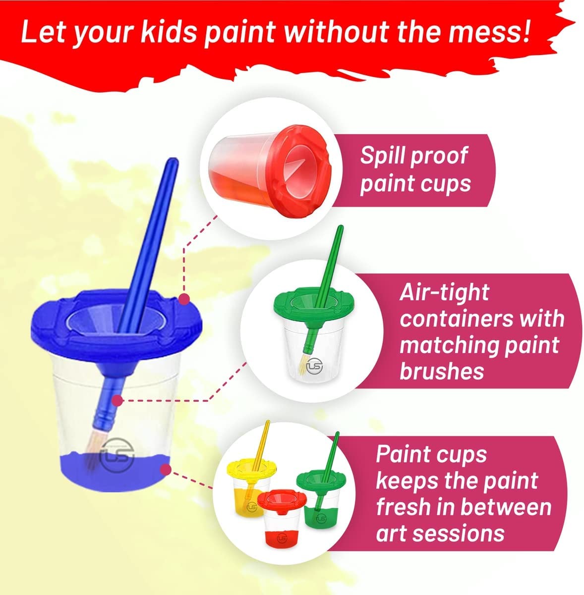 Crayola Kids Paint Set - Complete Toddler Painting Set