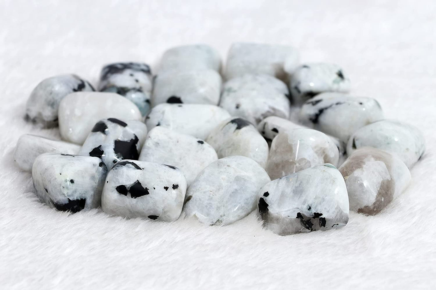 Zaicus 1lb Iolite Tumbled Stones |Natural Stones | Home Decor | Size 20-25 mm