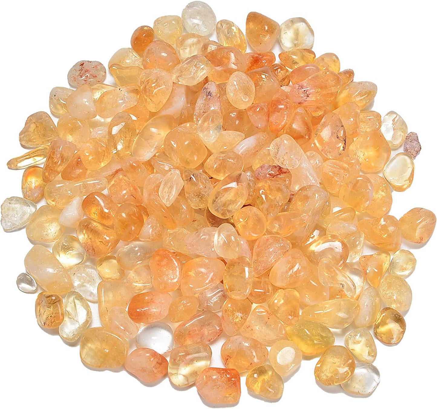 Crocon 1LB Black Strawberry Mini Tumbled Stones and Crystals Bulk Natural Crystal Kit for Reiki Healing Crystals