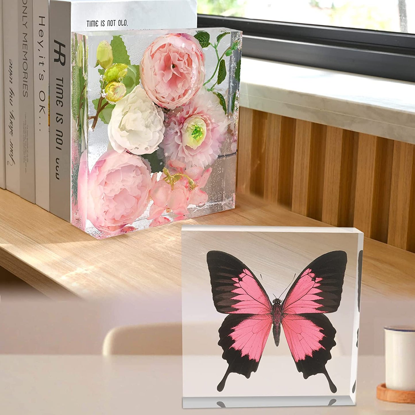 Square Silicone Molds for Resin, Large Resin Molds, Deep Resin Molds for Flowers Preservation, Epoxy Molds for Resin Casting DIY Insect Specimens Resin Art Gifts Home Decoration (6.6'' x 2'')