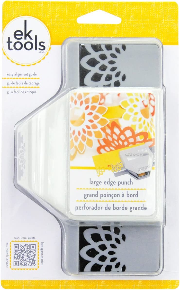 EK Success Tools Edge Punch, Large, Diamond Flowers