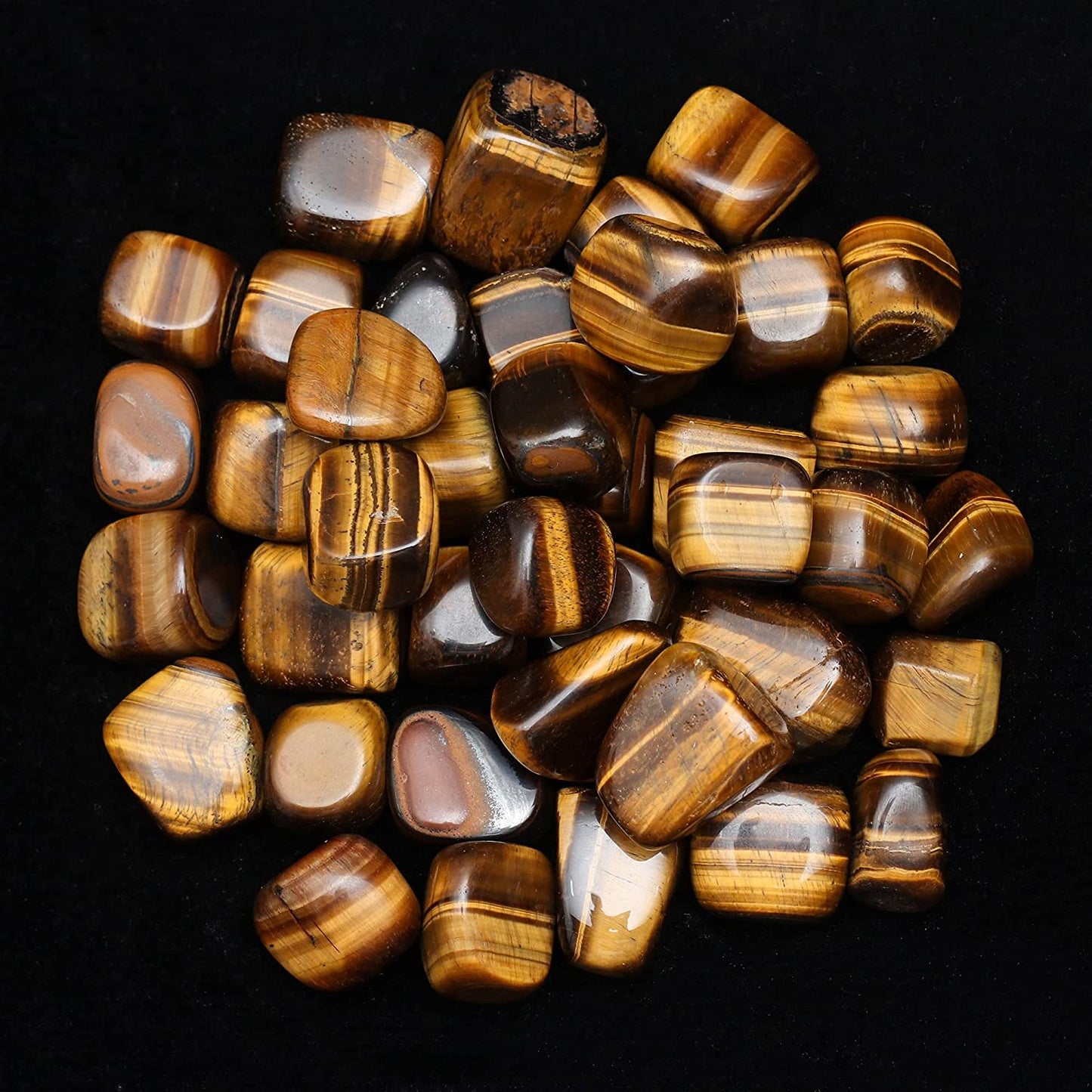 Zaicus 1lb Iolite Tumbled Stones |Natural Stones | Home Decor | Size 20-25 mm