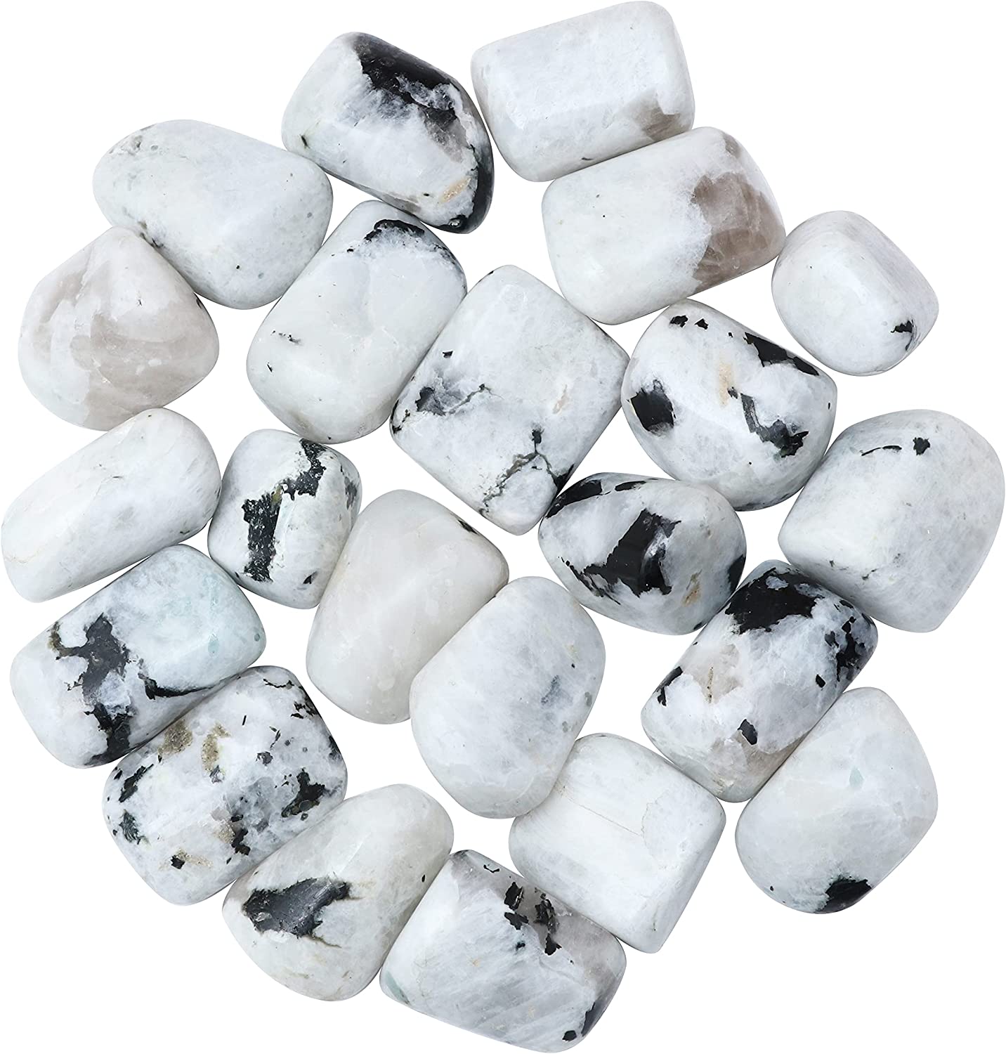 Zaicus 1lb Iolite Tumbled Stones |Natural Stones | Home Decor | Size 20-25 mm