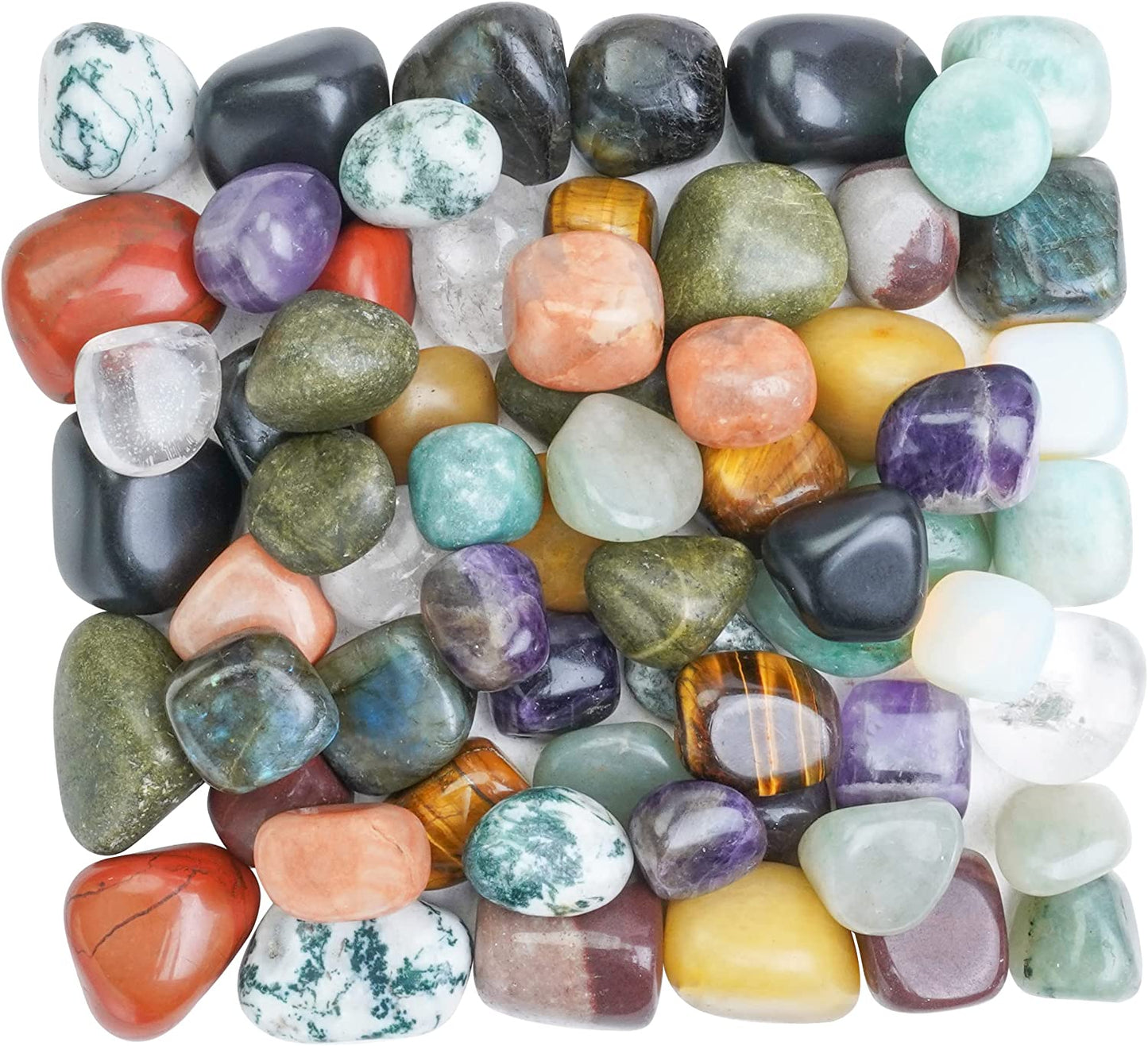 Zaicus 1lb Iolite Tumbled Stones |Natural Stones | Home Decor | Size 20-25 mm