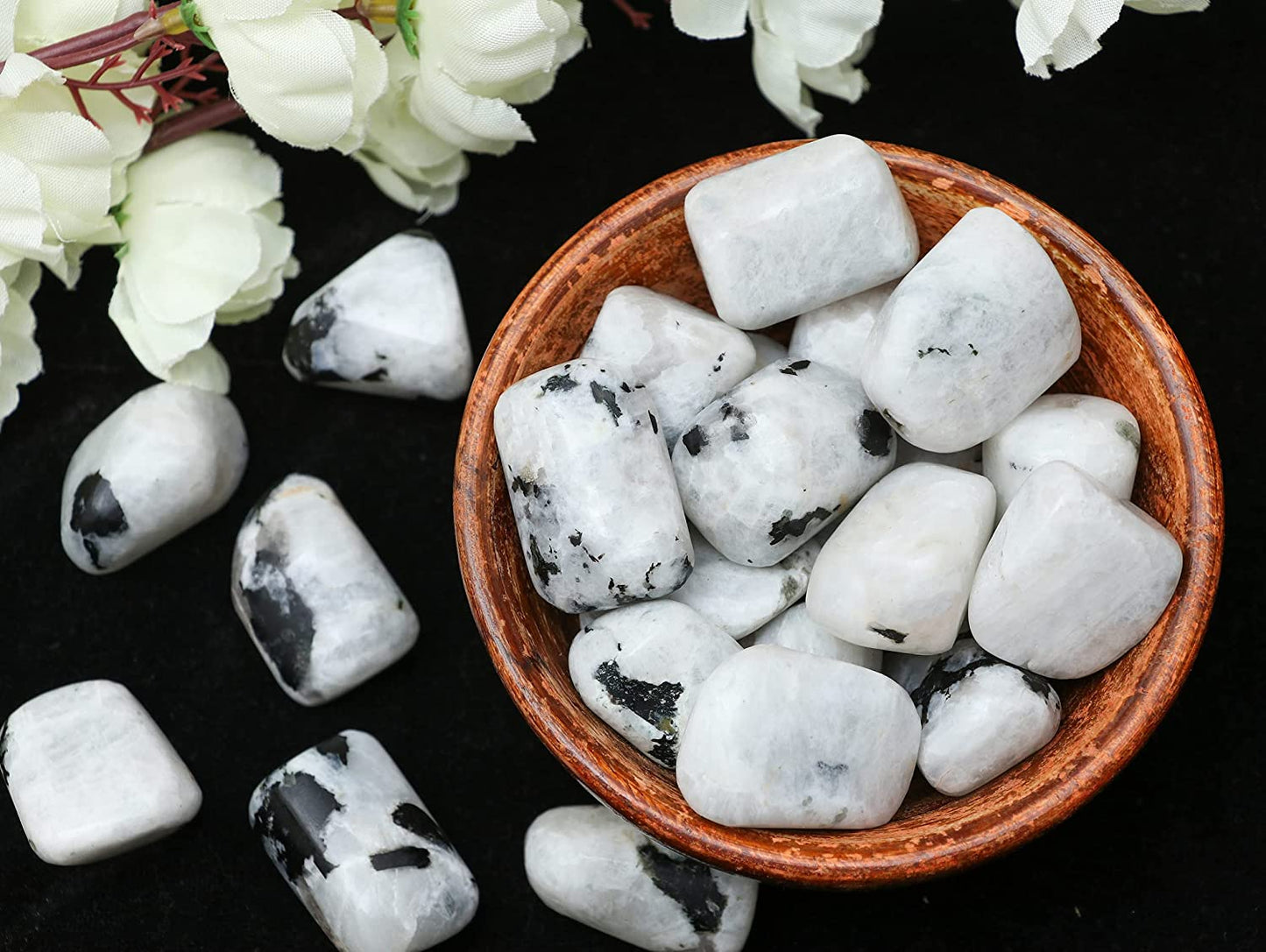 Zaicus 1lb Iolite Tumbled Stones |Natural Stones | Home Decor | Size 20-25 mm