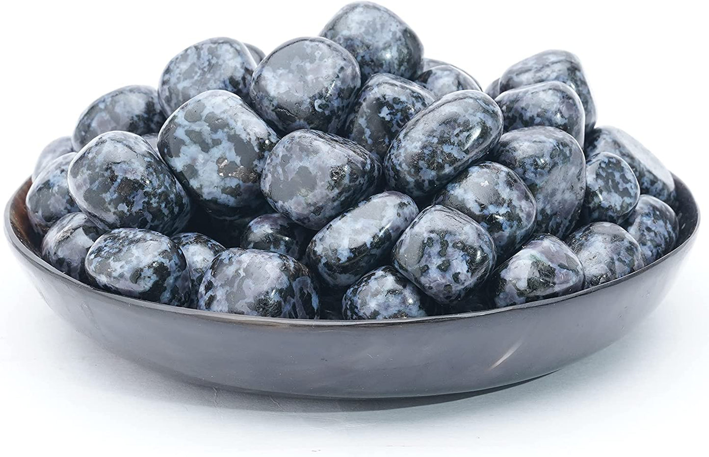 Zaicus 1lb Iolite Tumbled Stones |Natural Stones | Home Decor | Size 20-25 mm