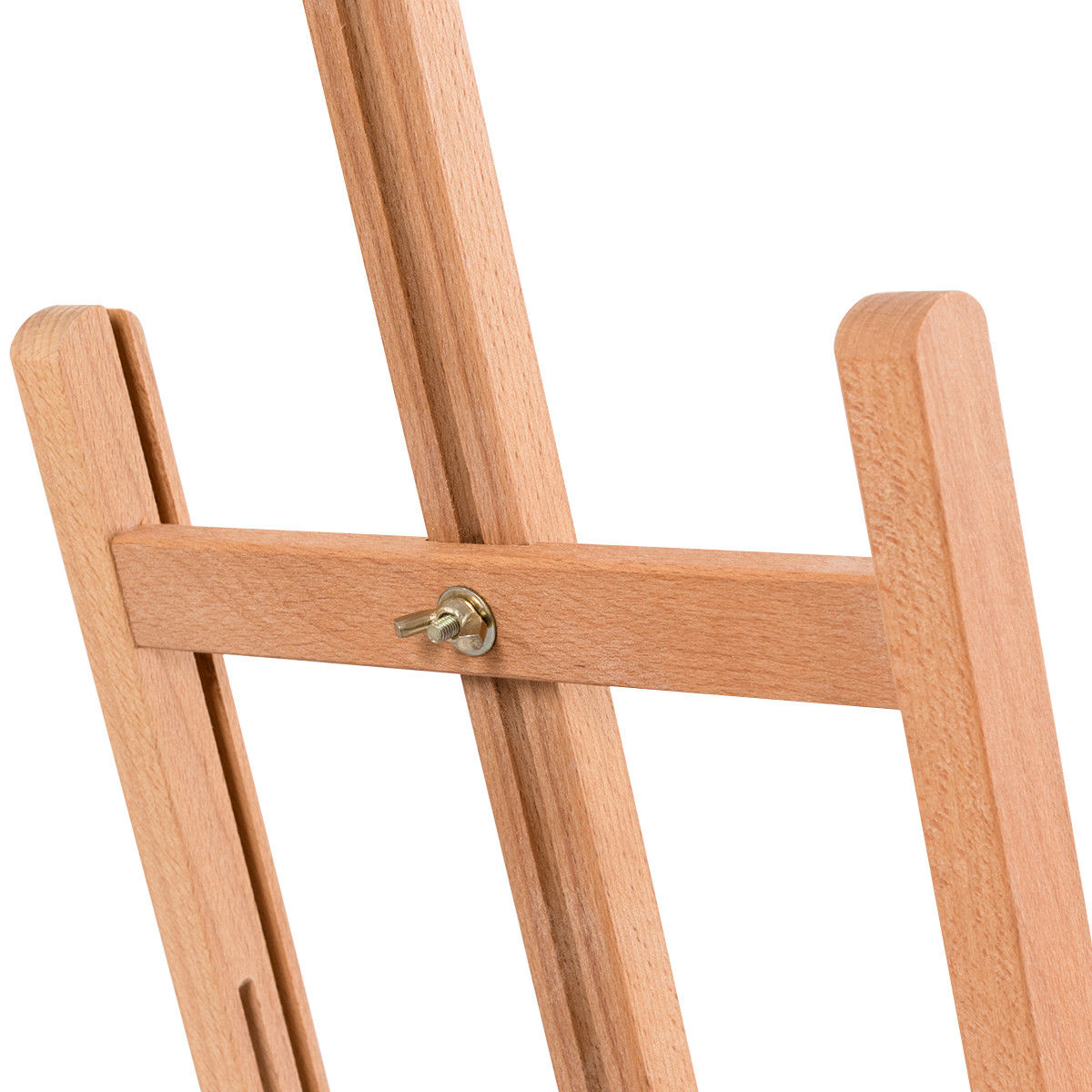 Costway Portable Wood Tabletop Easel H-Frame Adjustable Artist Painting Display Studio