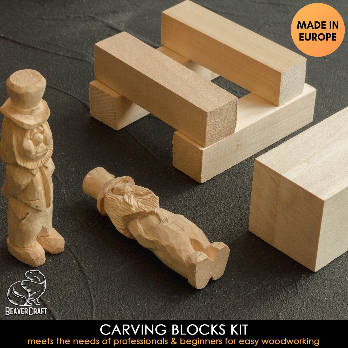 Beavercraft Wood Carving Kit S16