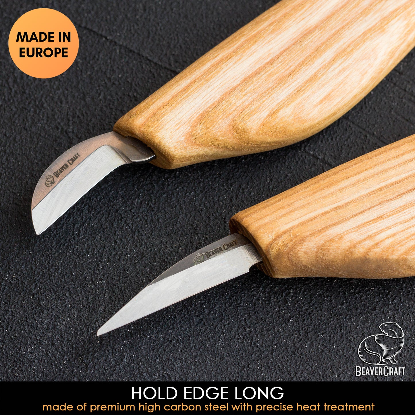 Beavercraft Wood Carving Kit S16