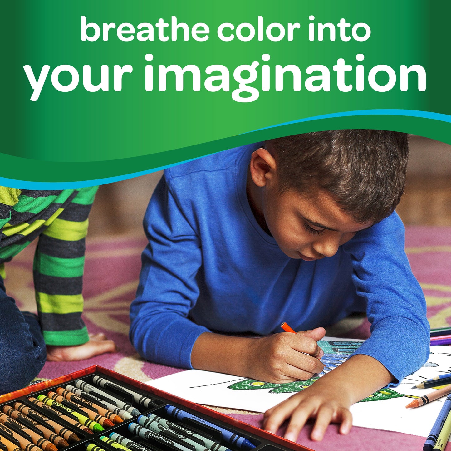 Crayola Assorted Zigzag Inspiration Art Case, 140 Piece, Art Set for Kids (Styles May Vary)