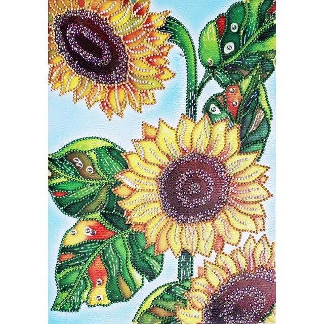 Special Shaped Diamond Painting Animal Flower