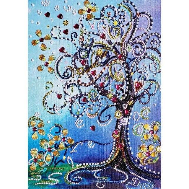 Special Shaped Diamond Painting Animal Flower