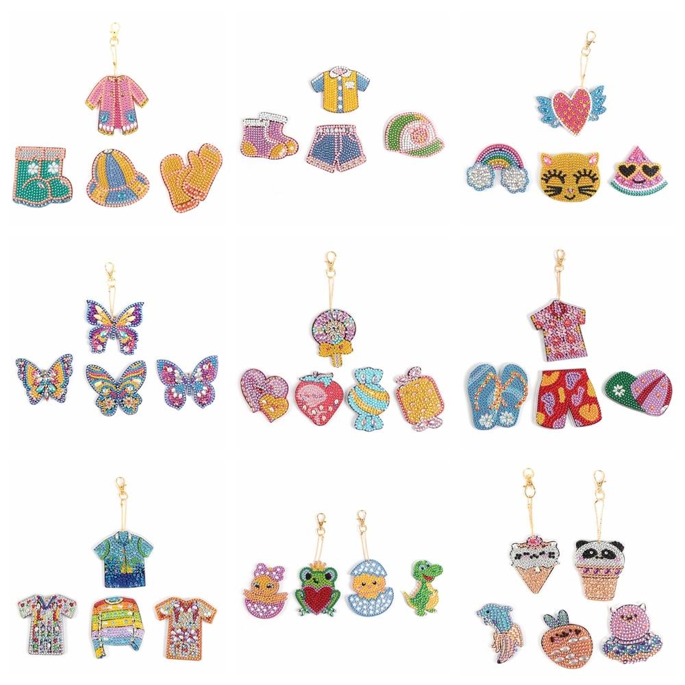 Women Bag Decor Diamond Painting Chain Cute