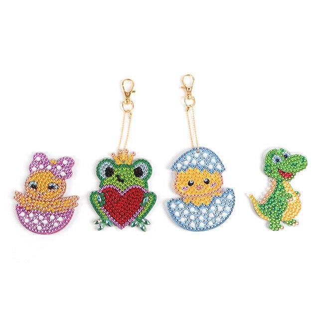 Women Bag Decor Diamond Painting Chain Cute