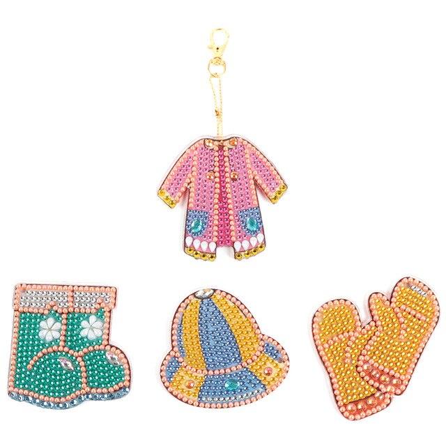 Women Bag Decor Diamond Painting Chain Cute