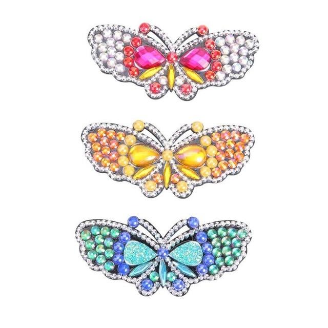 Diamond Painting Hair Clip Butterfly