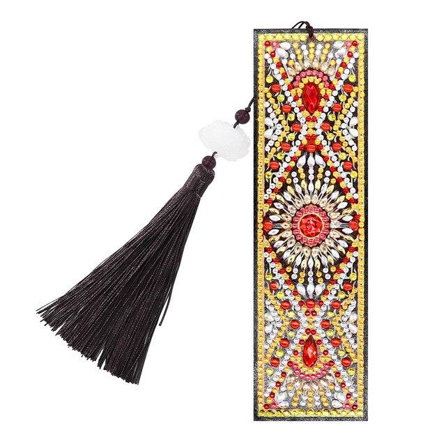 Delicate Bright Leather Tassel School Stationery