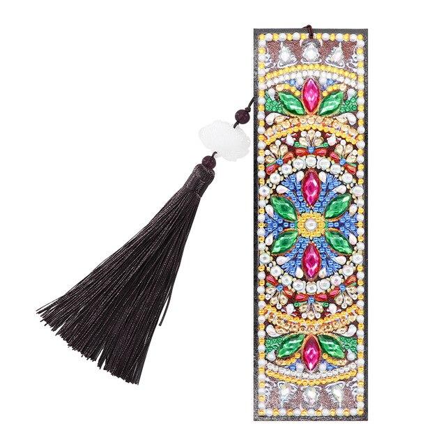 Delicate Bright Leather Tassel School Stationery