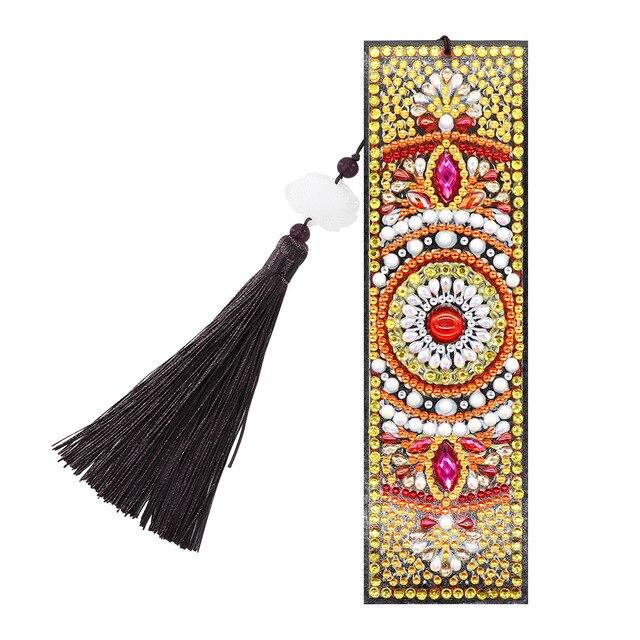 Delicate Bright Leather Tassel School Stationery