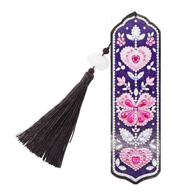 Delicate Bright Leather Tassel School Stationery