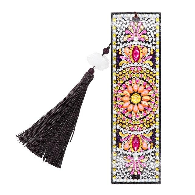 Delicate Bright Leather Tassel School Stationery