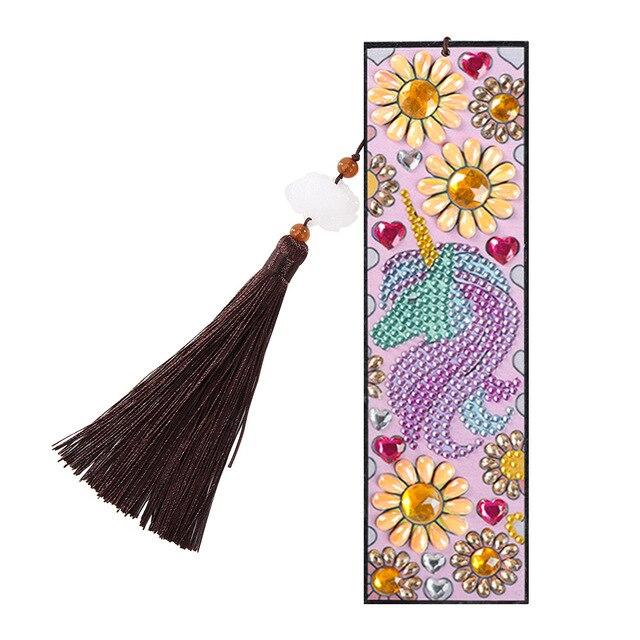 Delicate Bright Leather Tassel School Stationery