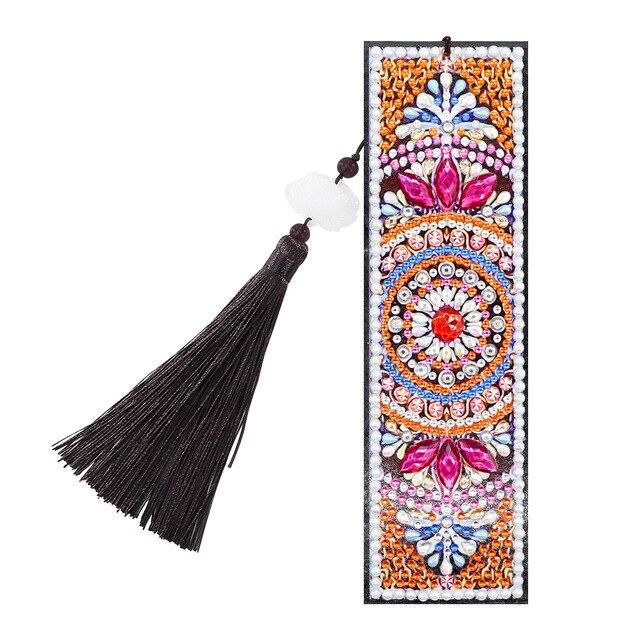 Delicate Bright Leather Tassel School Stationery
