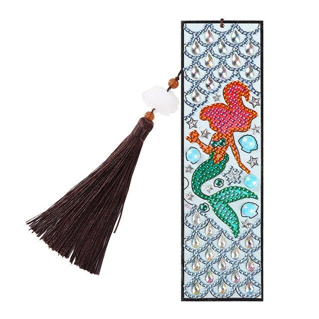 Delicate Bright Leather Tassel School Stationery