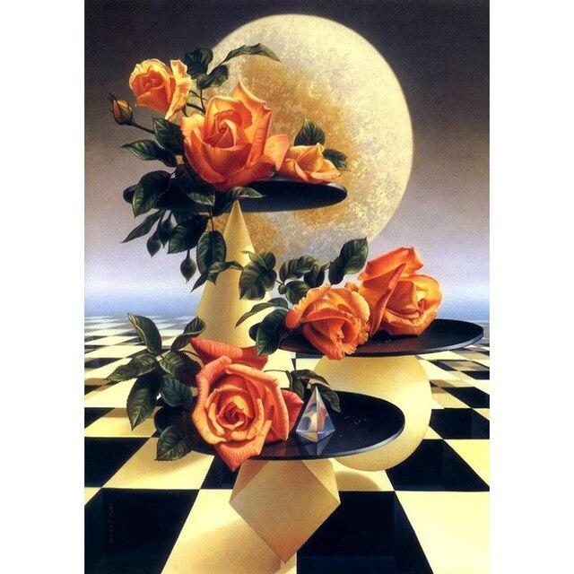 Diamond Painting Stitch Framed Drill