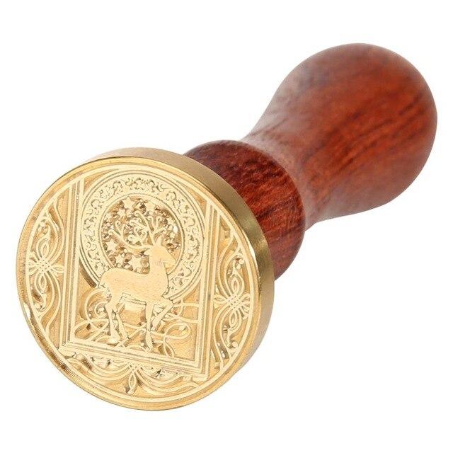 Seal Stamp Animal Wood Stamp for Scapbooking