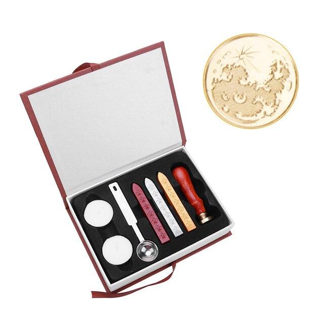 Stamp Gift Box Antique Antique Metal Stamp