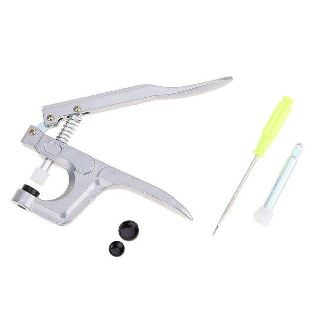 Plastic Snap Button with Snaps Pliers Tool Kit