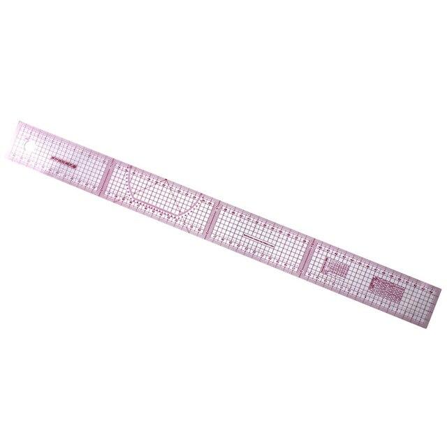 Shared Double Sided Metric Straight Ruler