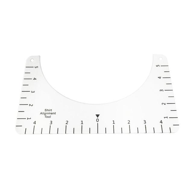 Patchwork T-Shirt Ruler Centering Grid Cutting Ruler