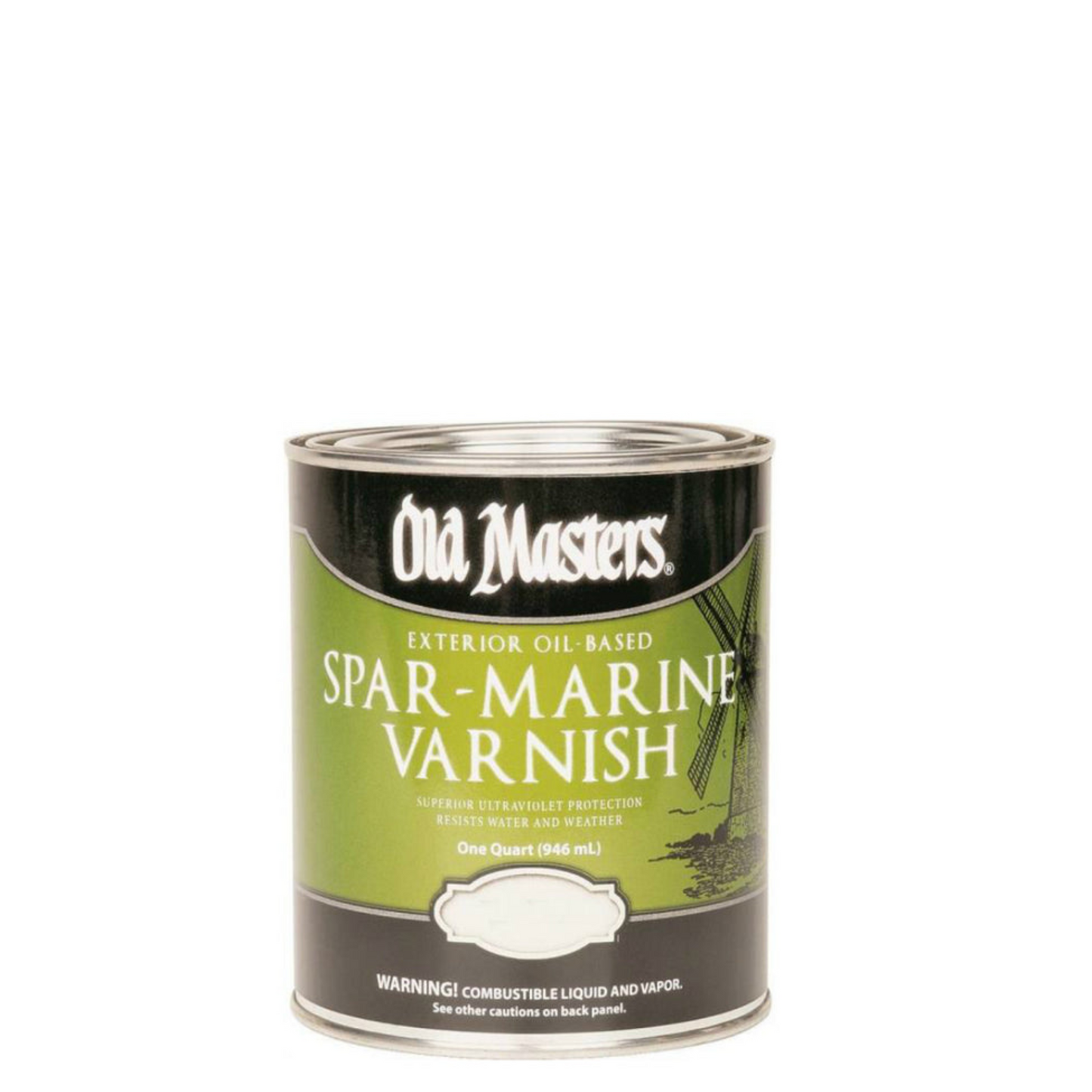 Old Masters 92504 Qt Spar-Marine Varnish Semi-Gloss