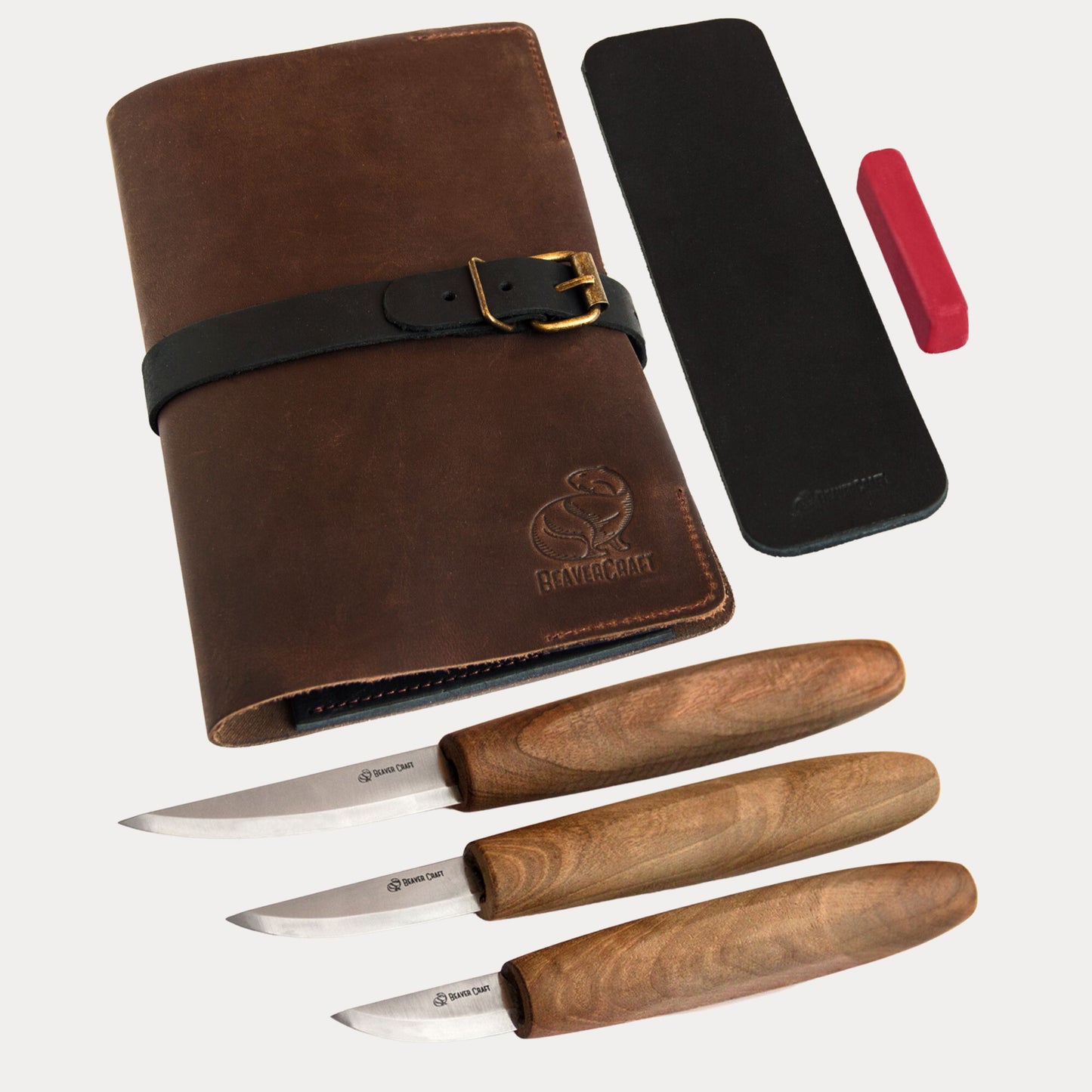 BeaverCraft Deluxe Wood Carving Tools Kit S19x