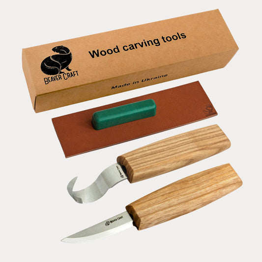 BeaverCraft S01 Wood Spoon Carving Knives Set